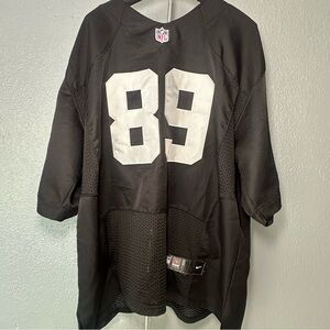 NFL Black On-Field Nike NFL Jersey Oakland Raiders 89 Amari Cooper size 56